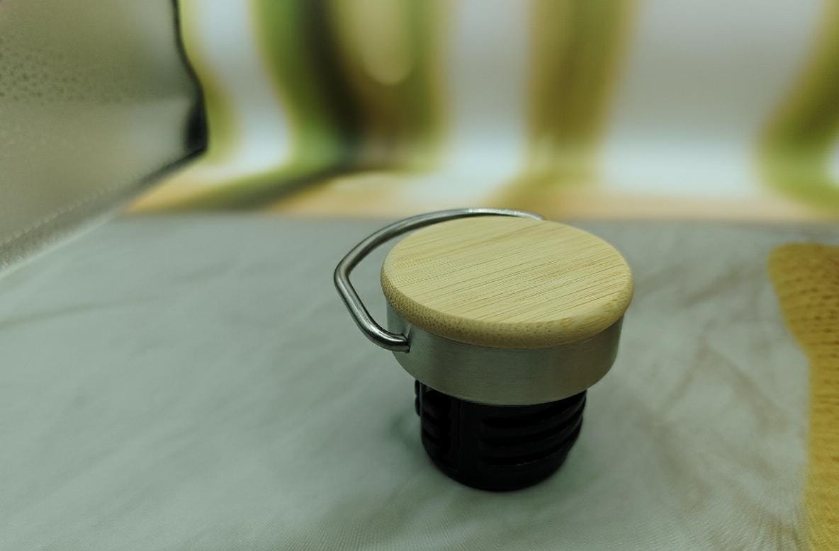 B14 Insulated Flask with Bamboo Lid, 500 ml