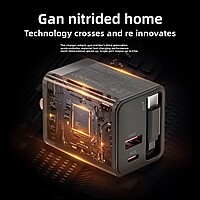 neQra 65W Superfast GAN Charger