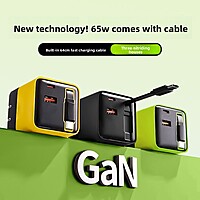 neQra 65W Superfast GAN Charger