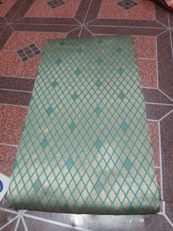 Pattu Saree Aqua Blue Colour With Silver Border