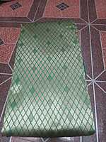 Pattu Saree Thick Green Colour With Silver Border