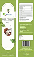 Vapan cold press Coconut Oil