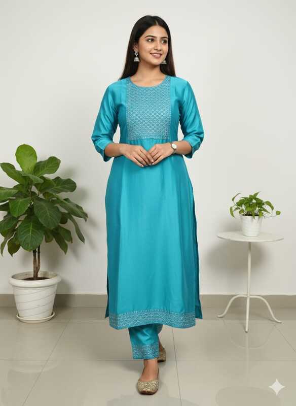 Satin Kurti