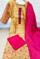 3 Pcs Set Tissue Silk Gold