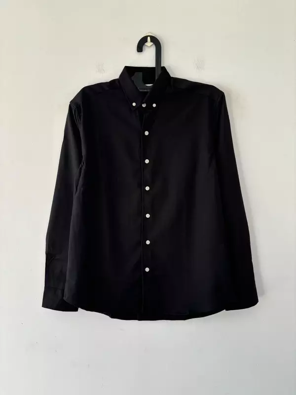 Jet black Imp-plain shirt