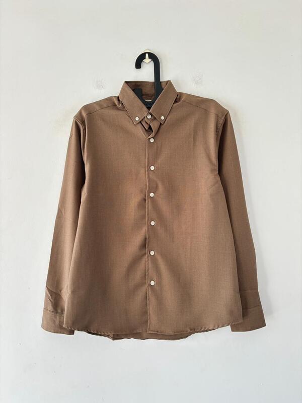 Wood brown Imp-plain shirt