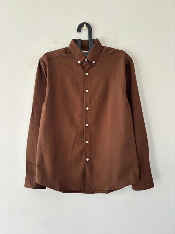 Copper brown Imp-plain shirt