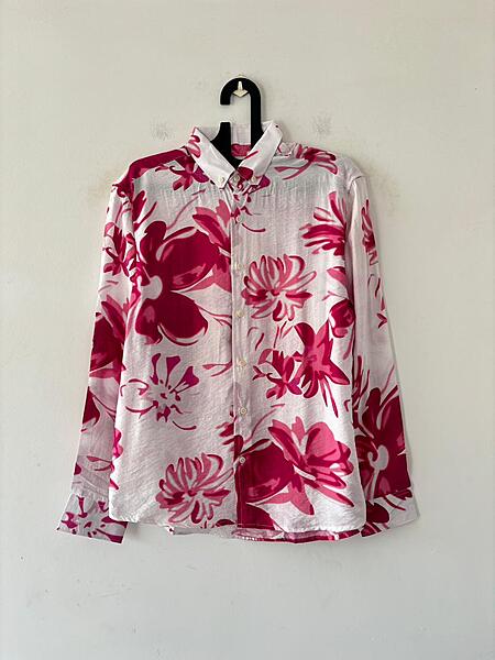 Rose Bloom printed shirt