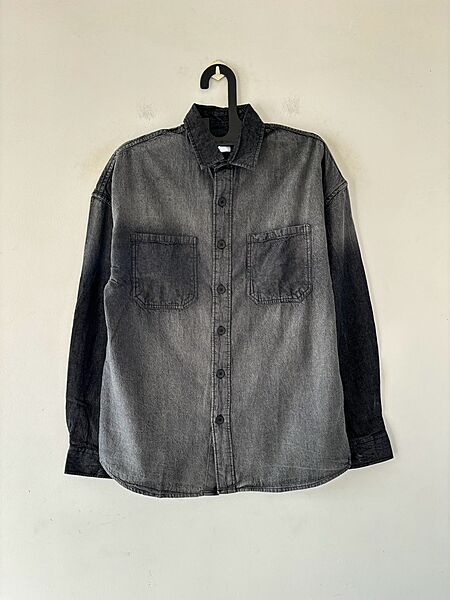 Shadow fade denim shirt