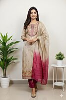 3 Pcs Set Golden Brown