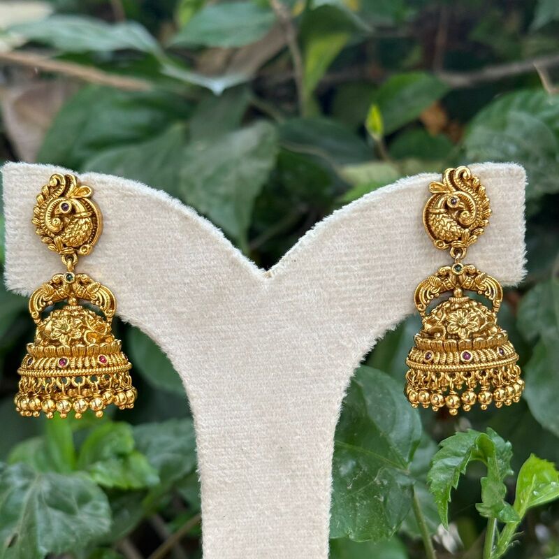 Square Enamel Earing Set