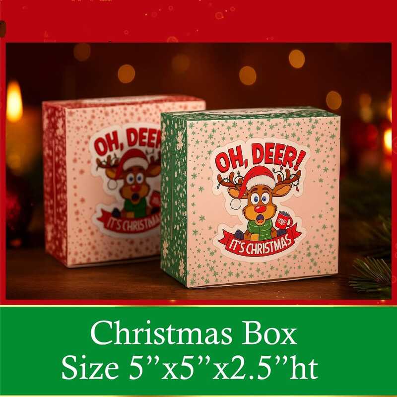 Xmas 5x5x2.5 box New