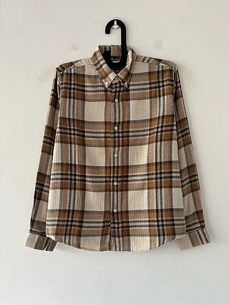 Mocha & sand flannels