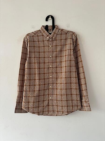 Walnut & cream flannels