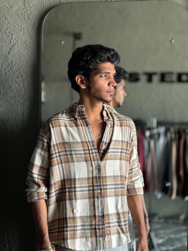 Mocha & sand flannels