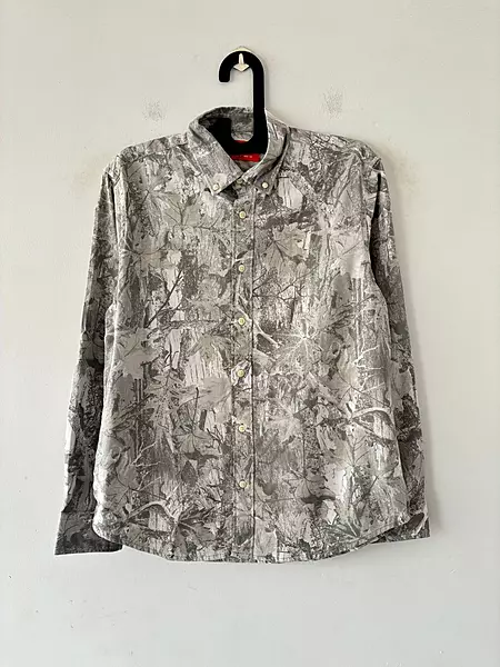 Frost & timber printed shirt