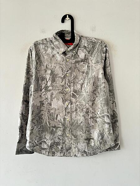 Frost & timber printed shirt