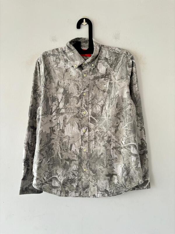 Frost & timber printed shirt