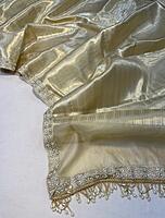 Gold Semi Tissue Kanjivaram silk saree