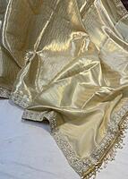 Gold Semi Tissue Kanjivaram silk saree