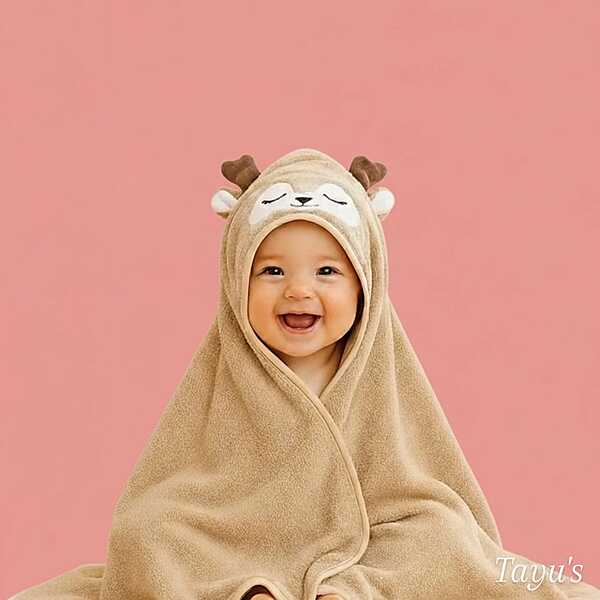 Microfiber Cap towel-sandal