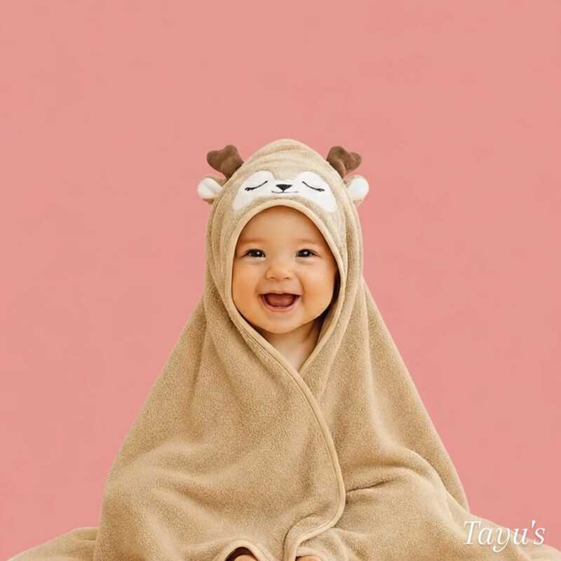 Microfiber Cap towel-sandal