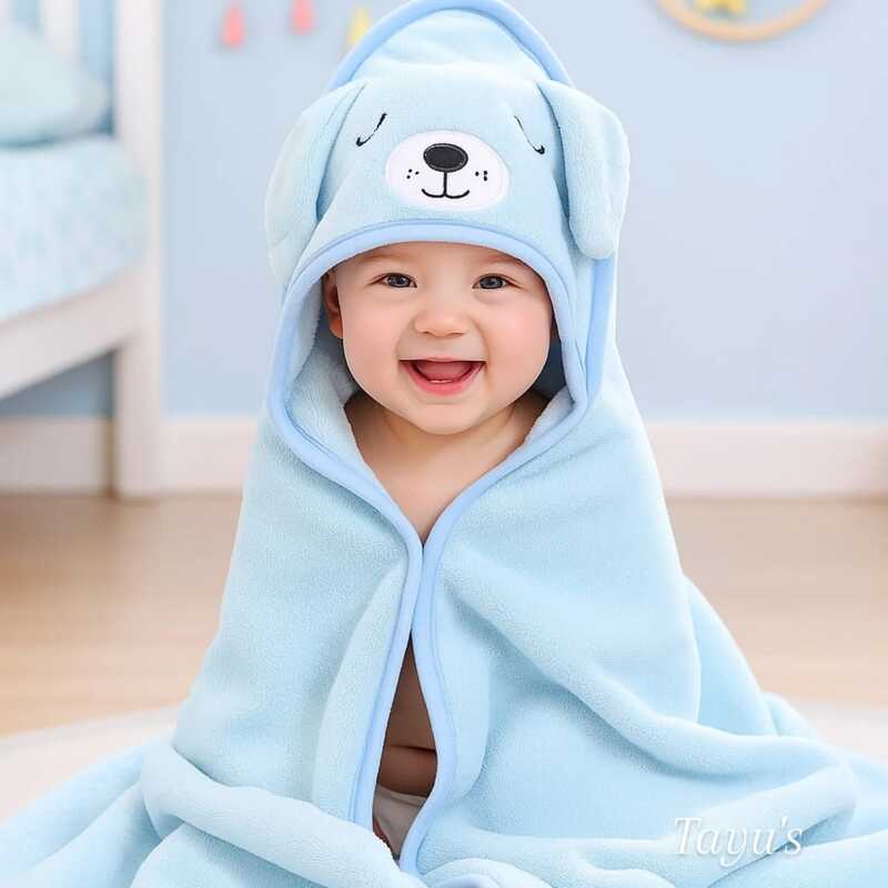 Microfiber Cap Towel -Dog