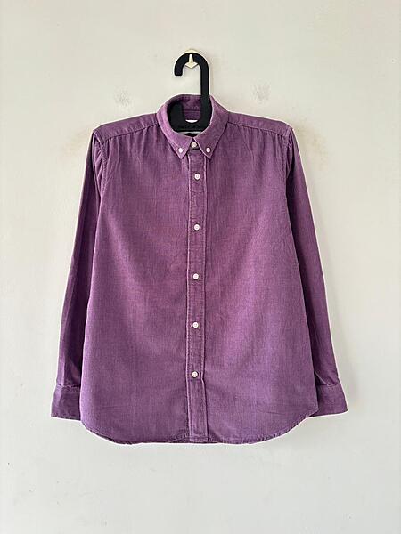 Violet dusk corduroy shirt