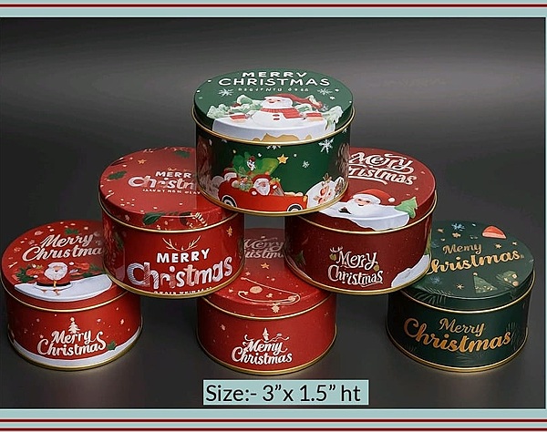 Dream cake tin Xmas small