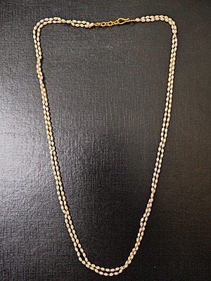 Necklace Rice Pearl - 24 Inch Long