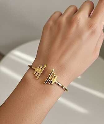 Bracelet Plan Gold Design