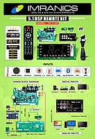 Imranics 5.1 DSP Rempte kit TX-110A