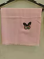 Semi Pashmina Stole beaded work