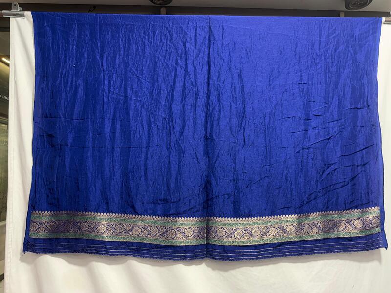Kala Sanskruti All Over Blue – Color Dupion Silk Bandhani Saree – 6.5M with Blouse Piece – Elegant Traditional Wear Bridal Saree for Women