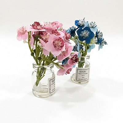 Car Dashboard Miniature Flowers