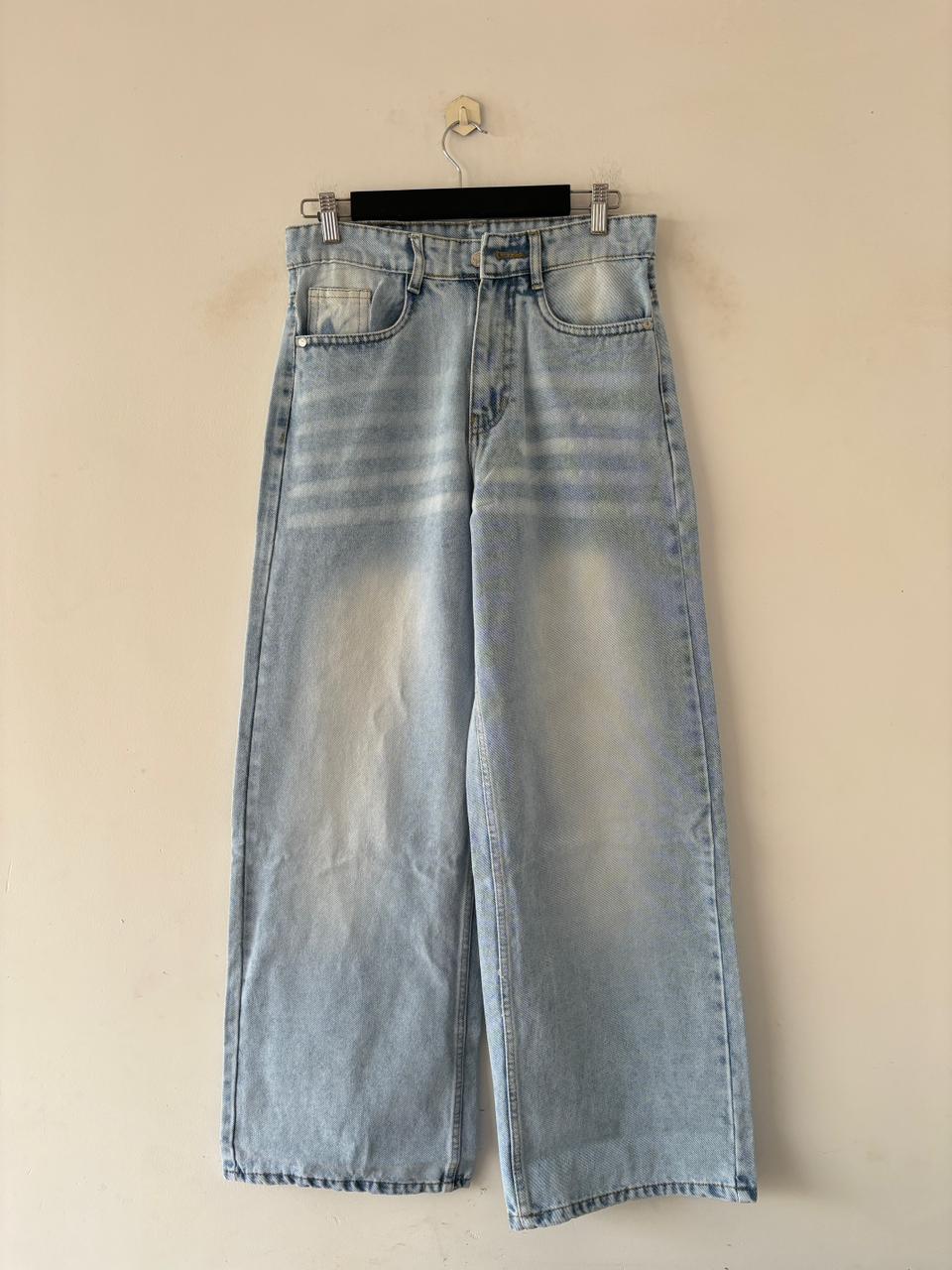 Sky drift wide-leg jeans