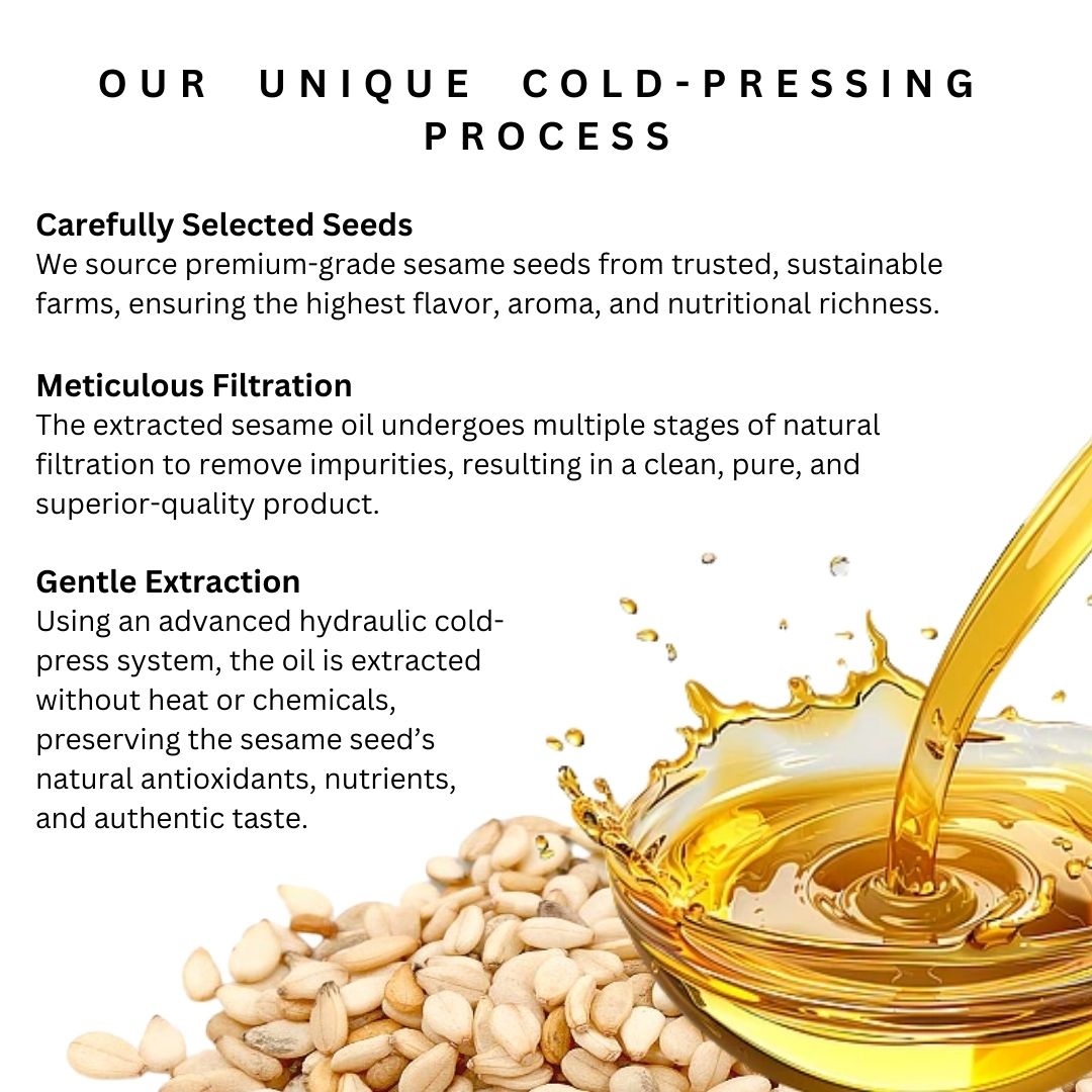 Vedic Shuddhi Sesame Cold Press Oils 1000ml