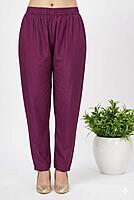 Roman Fabric Straight Pant Purple