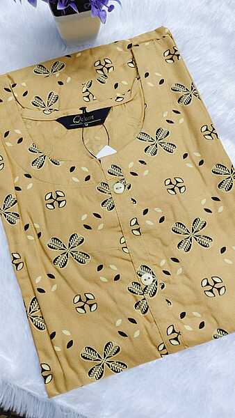 Viscose Rayon Floral Printed Kurti 15