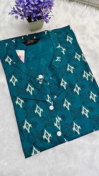 Viscose Rayon Floral Printed Kurti 14