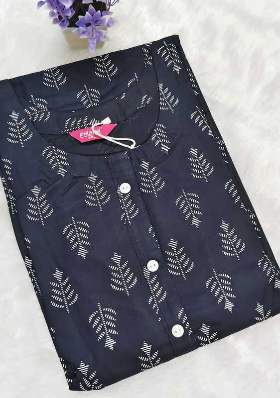 Viscose Rayon Floral Printed Kurti 13