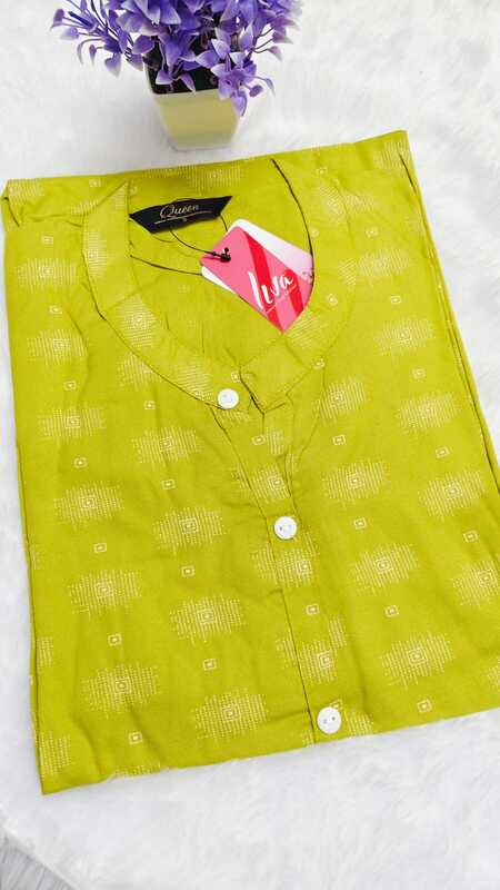 Viscose Rayon Floral Printed Kurti 5