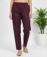 Cotton Straight Pant Whine