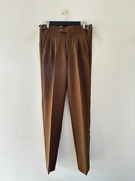 Cocoa brass gurkha pant
