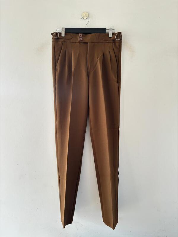 Cocoa brass gurkha pant