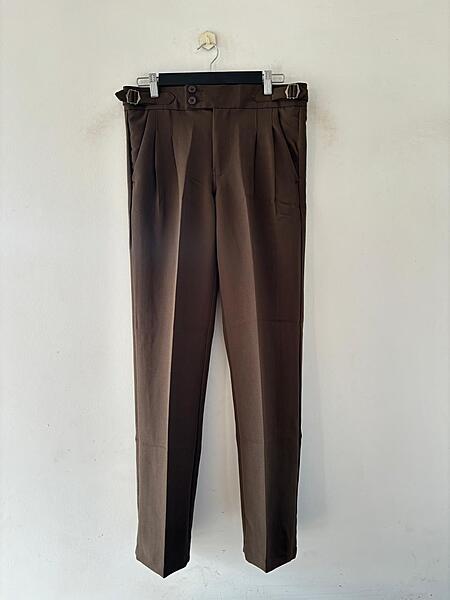 Mocha Alloy gurkha pant