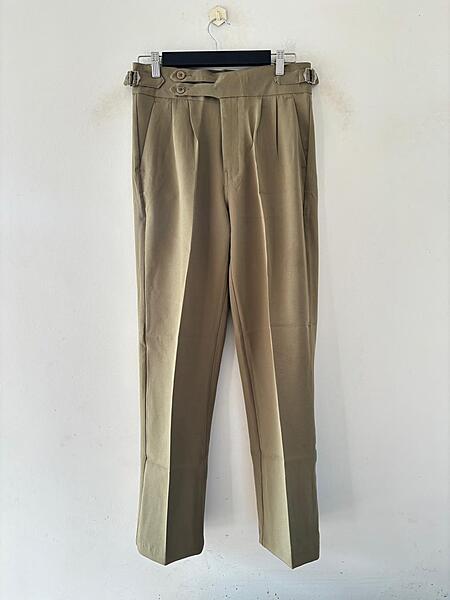 Olive pastel gurkha pant