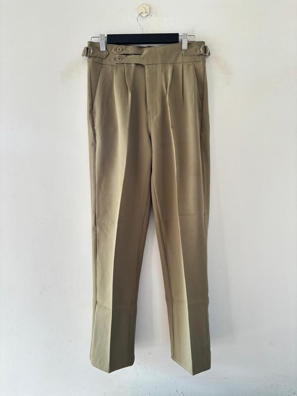 Olive pastel gurkha pant