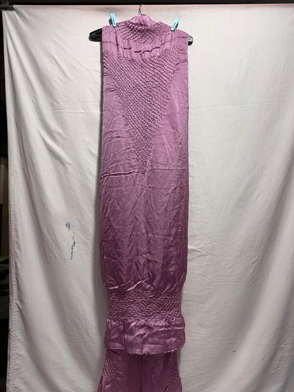 Kala Sanskruti All Over Light Purple Color Art Silk Bandhani Dress 2.5 M Each Piece Elegant Traditional Wear Art Silk Dress for Women