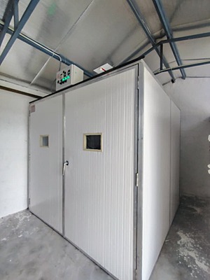 Automatic Commercial Egg Setter cum Hatcher Cap.-12,240 Eggs. (Model-SH-12) Automatic Commercial Egg Setter cum Hatcher Cap.-12,240 Eggs. (Model-SH-12)